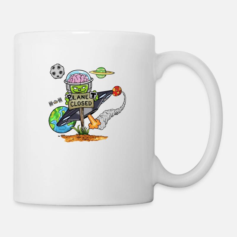 Planet Closed - Mug - white