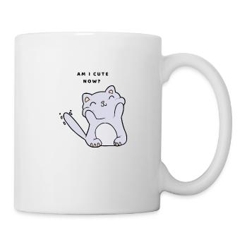 At I Cute Now Cat cat kitten - Mug - white - Right