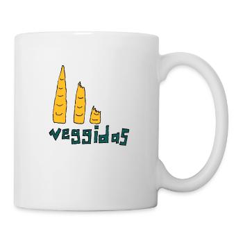 Veggidas - Mug blanc - blanc - Droite