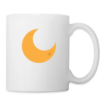 Mond - Tasse - Weiß - Rechts