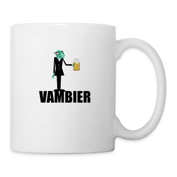 Vambier vampire beer bottle gift idea - Mug - white - Right