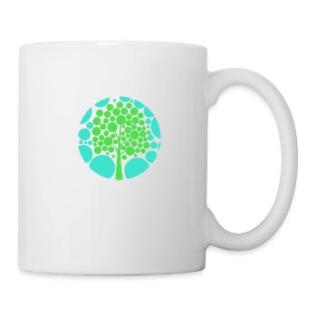Optische Täuschung Baum - Tasse - Weiß - Rechts