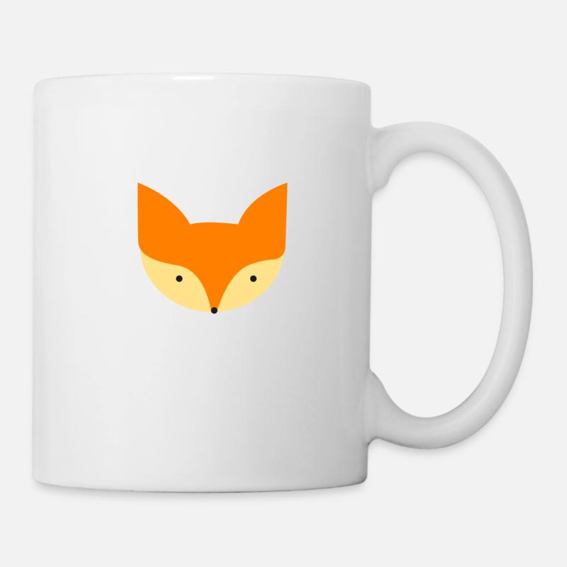 renard - Mug blanc - blanc