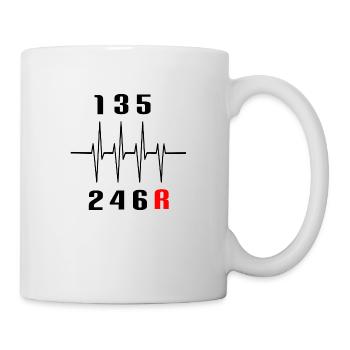Idée cadeau de voiture Car Guy - Mug blanc - blanc - Droite