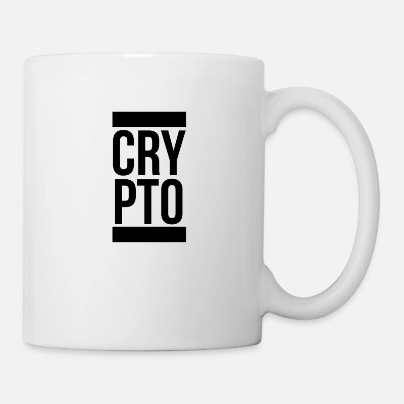 Crypto Währung Hodler Blockchain Krypto Geschenk - Tasse - Weiß