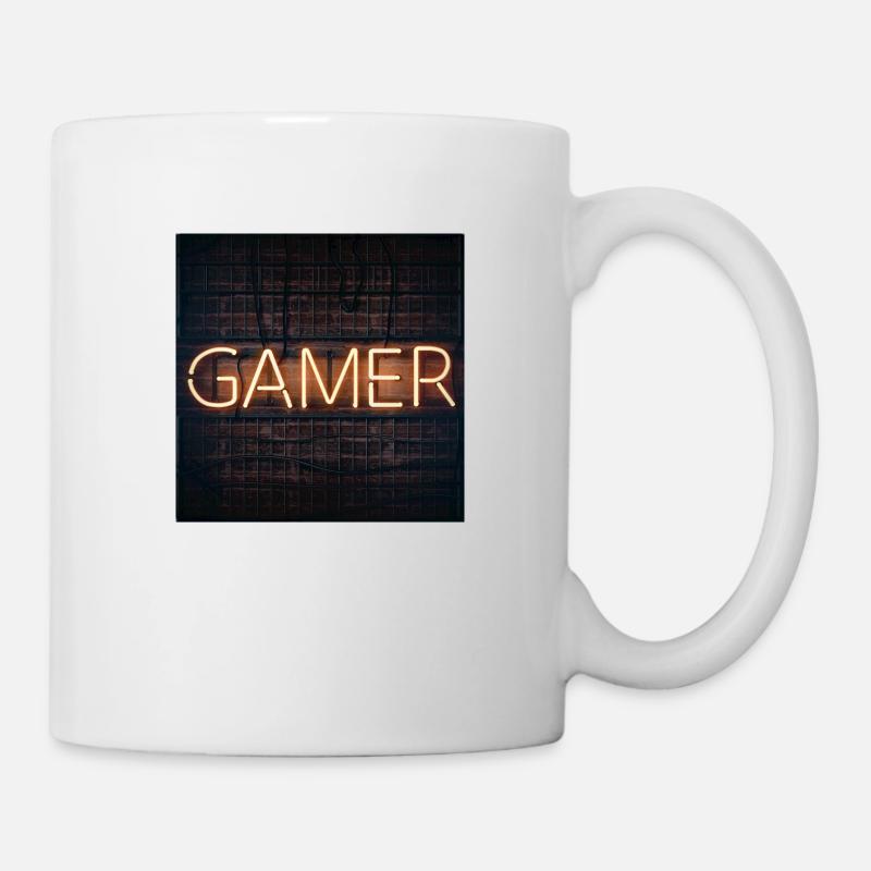 gamer - Tasse - Weiß