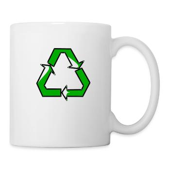 recycling - Mug - white - Right