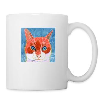 chat - Mug blanc - blanc - Droite