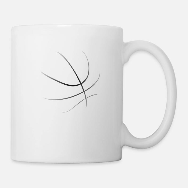 basket basket ball basketball - Mug blanc - blanc