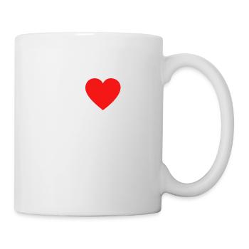 I love Oma und Opa - Tasse - Weiß - Rechts