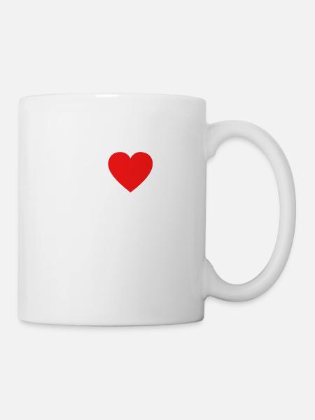 I love Oma und Opa - Tasse - Weiß