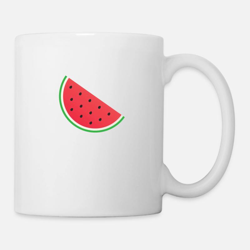 Wassermelone - Tasse - Weiß