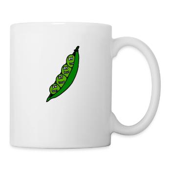 Peas pod cute kids cute funny gift - Mug - white - Right
