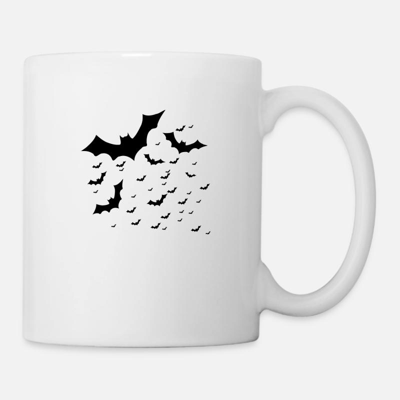 Fledermäuse - Tasse - Weiß