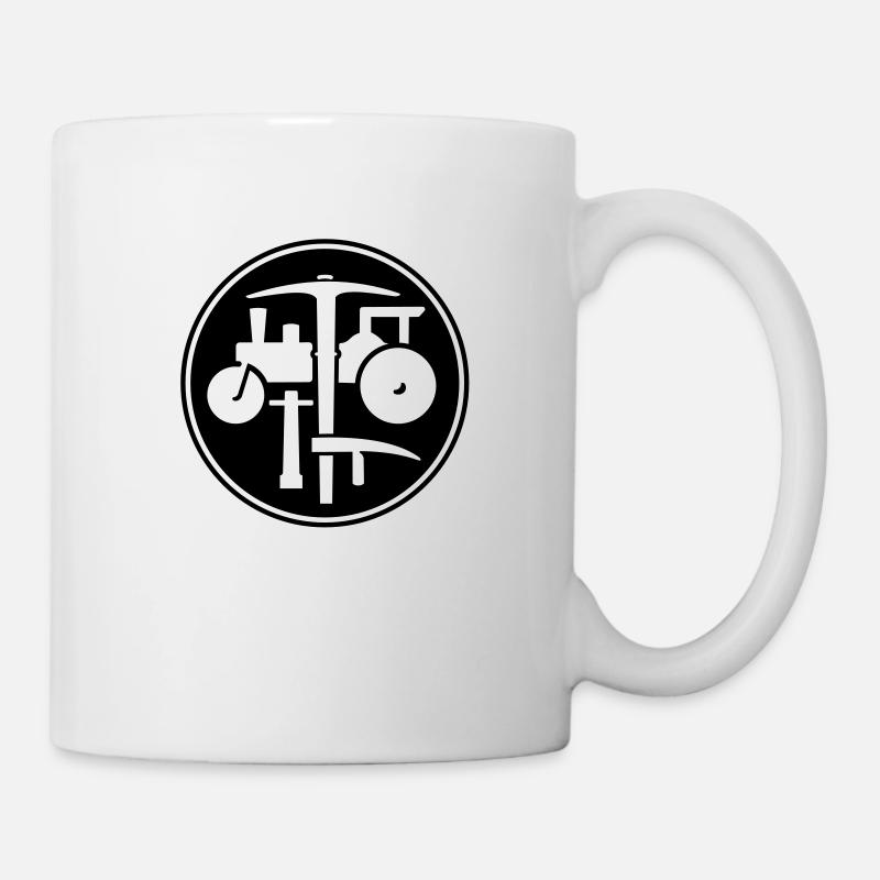 Pflasterer - Tasse - Weiß