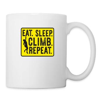 Free climbing - climbing - sports - hobbies - Mug - white - Right