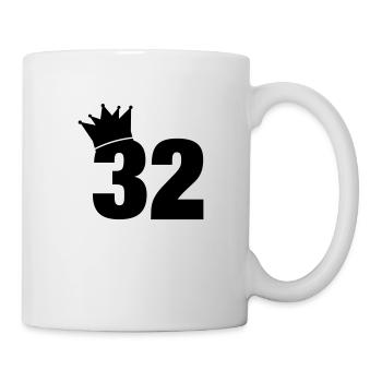 32_krone_f1 - Tasse - Weiß - Rechts