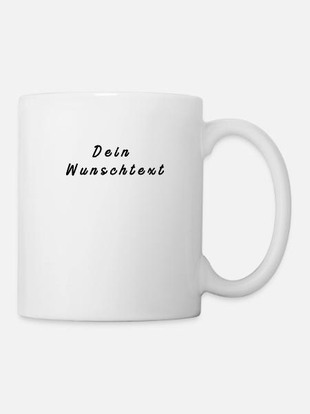 Wunsch - Tasse - Weiß