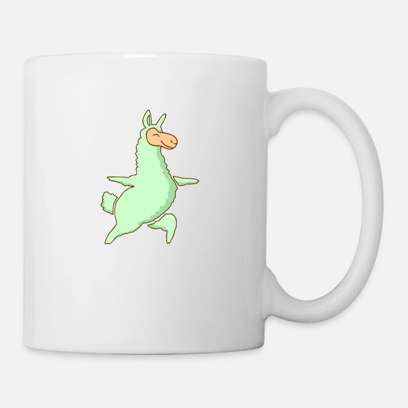 Lama - Tasse - Weiß