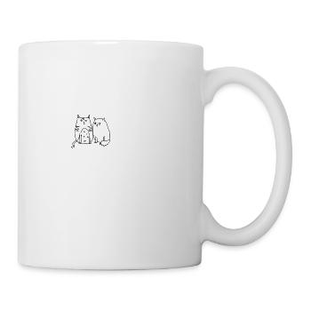 Kätzchen - Tasse - Weiß - Rechts