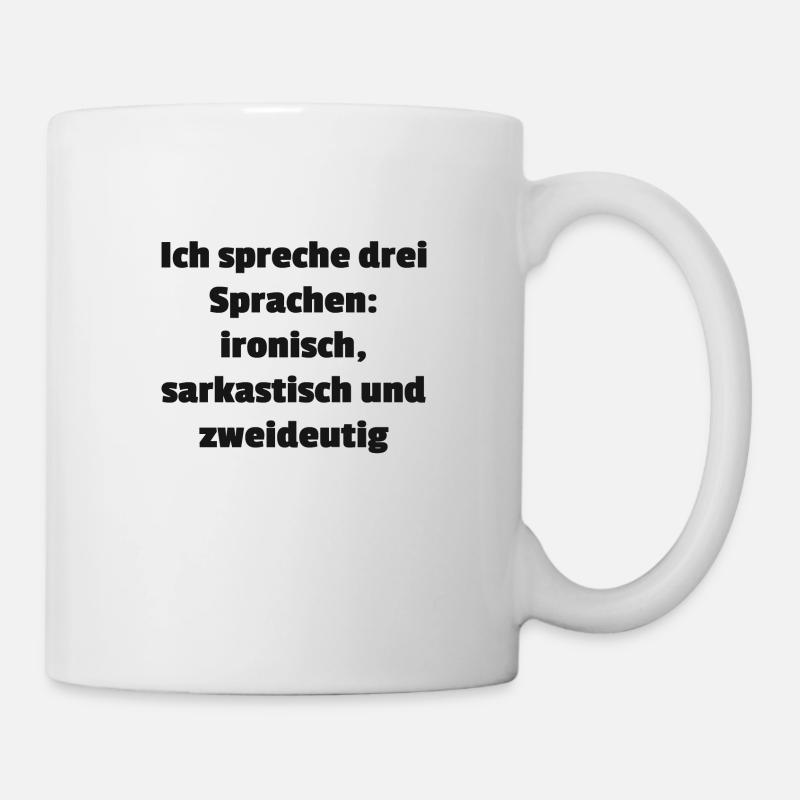 languages - Mug - white