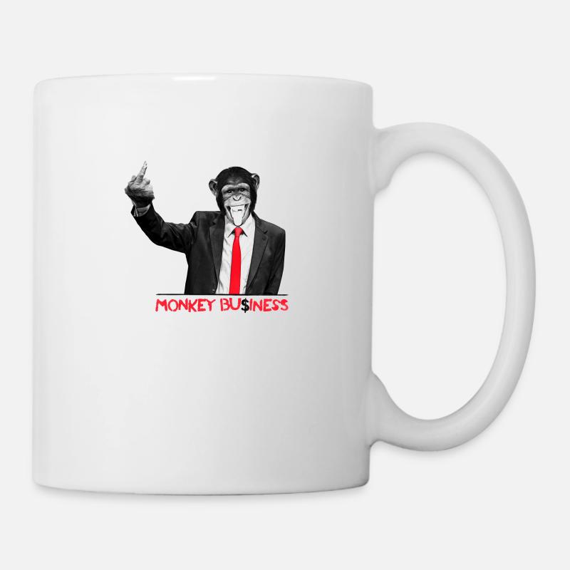 Monkey Business - Mug - white