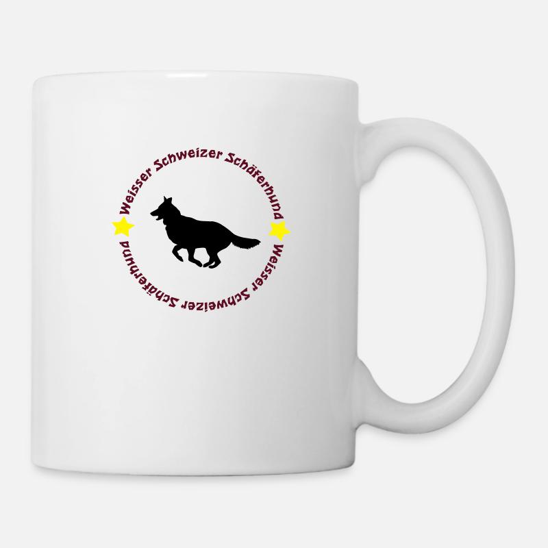 Weisser Schweizer Schäferhund - Tasse - Weiß