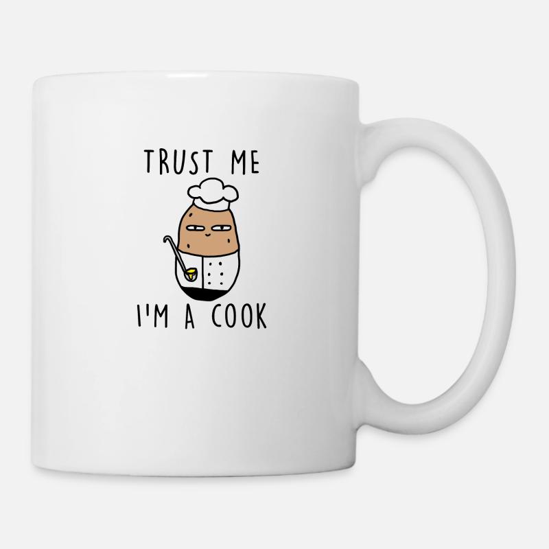 TRUST ME IN A COOK - Mug - white