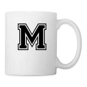 m - Tasse - Weiß - Rechts