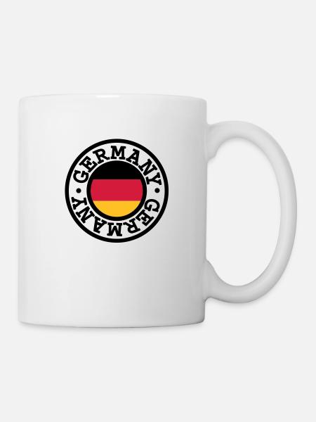 Deutschland Germany - Tasse - Weiß