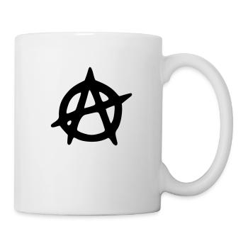 Anarchy - Anarchie (B) - Mug blanc - blanc - Droite