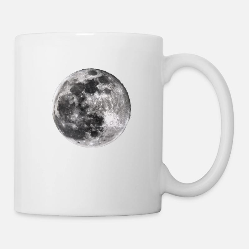 moon - Mug - white