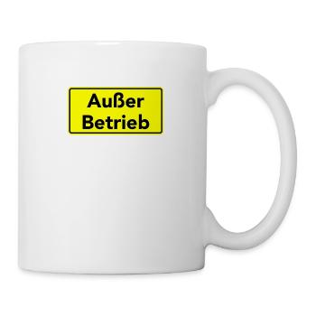 Out of service - Mug - white - Right