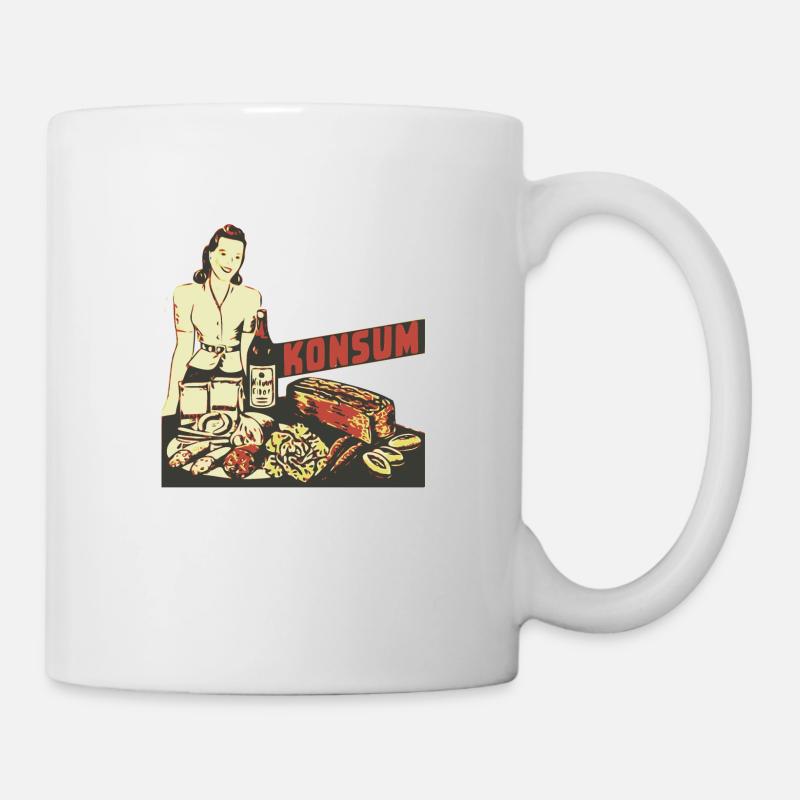... et tout de la consommation - Mug blanc - blanc