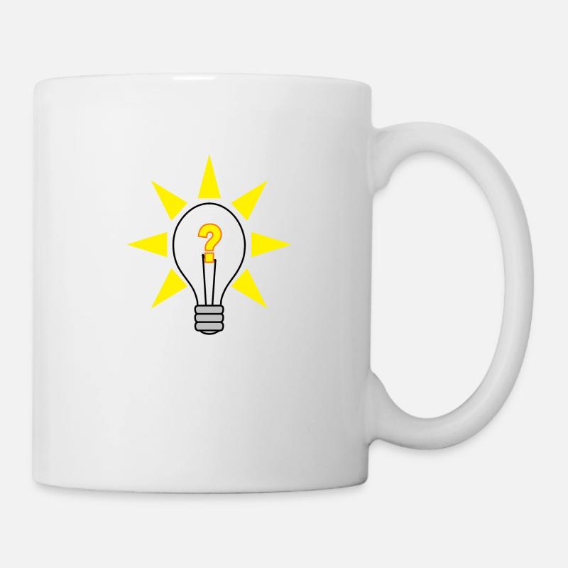 Idée Lumineuse - Mug blanc - blanc