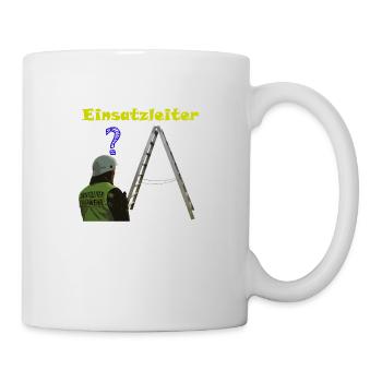Einsatzleiter Feuerwehr - Tasse - Weiß - Rechts