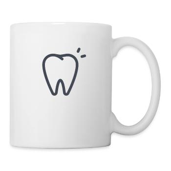 Dent tooth - Mug blanc - blanc - Droite