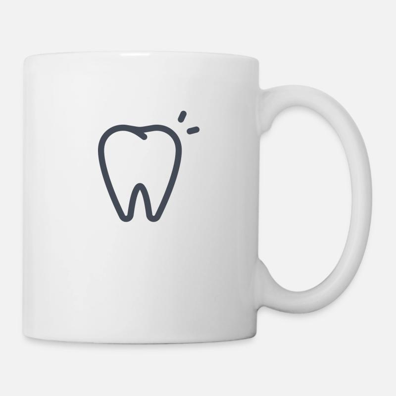 Dent tooth - Tasse - Weiß