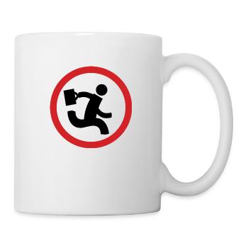 Nerd Herd Logo - Chuck - Mug - white - Right