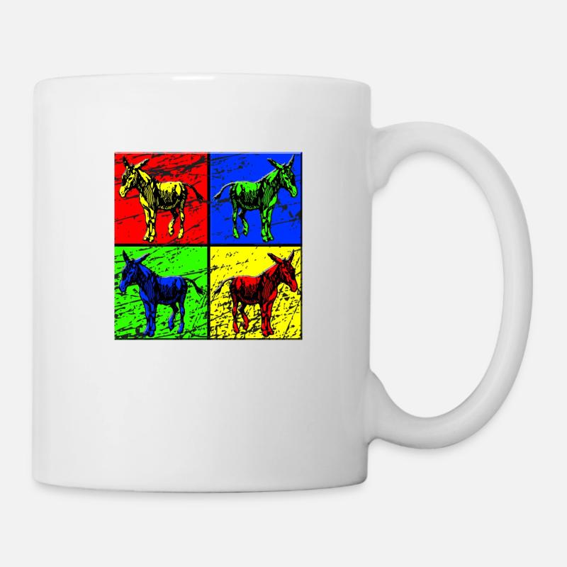 baudet - Mug blanc - blanc