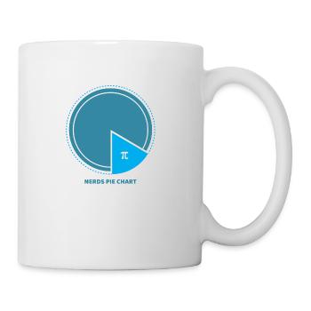 pi - Mug blanc - blanc - Droite