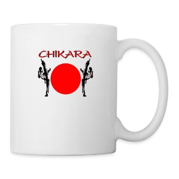 Sportschule Chikara - Tasse - Weiß - Rechts