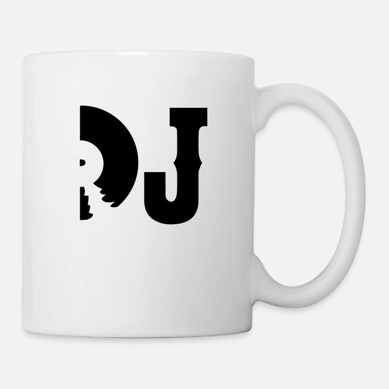 dj - Tasse - Weiß
