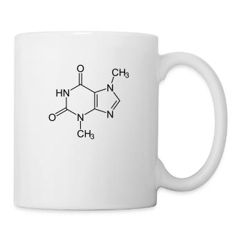 Theobromin - Tasse - Weiß - Rechts