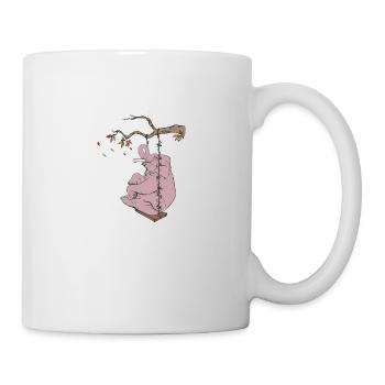 Éléphant - Mug blanc - blanc - Droite