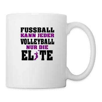 Cadeau de joueur de volley- de l'équipe de volley- de volley- - Mug blanc - blanc - Droite