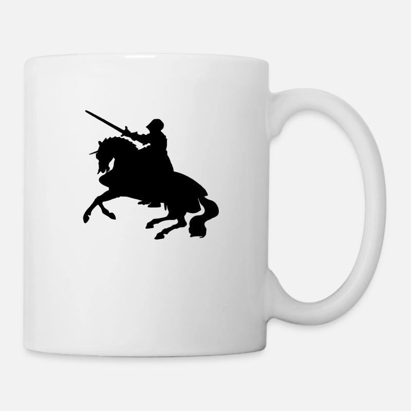 Ritter - Tasse - Weiß