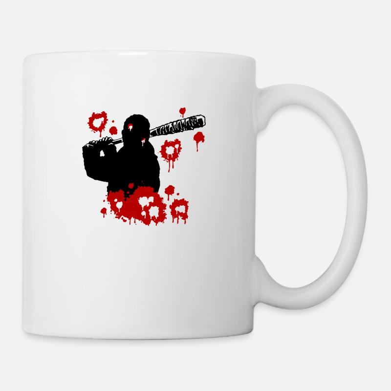 Negan rot - Tasse - Weiß