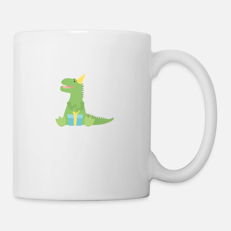 T Rex Birthday Gift - Mug - white