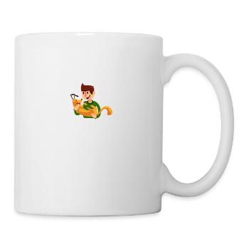 Dogs make me happy - Mug blanc - blanc - Droite
